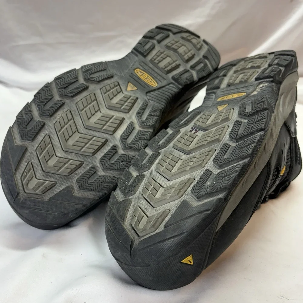 Keen Atlanta Cool II Steel Toe Men's US 10.5 D Black Gray Resistant Work Boots